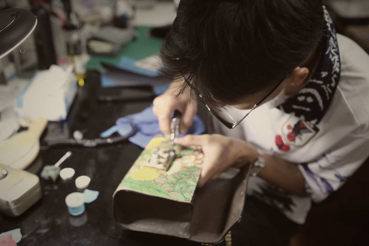 Re-plating a Gucci clasp