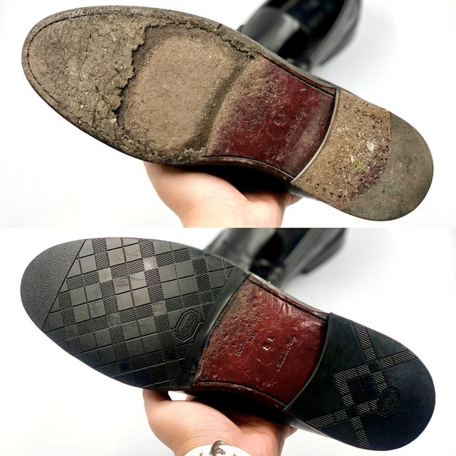 Leather shoes: Vibram sole protector